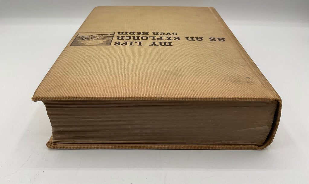 “My Life as an Explorer” by Sven Hedin - Garden City Publishing Company 1925 Hardcover Book /sb