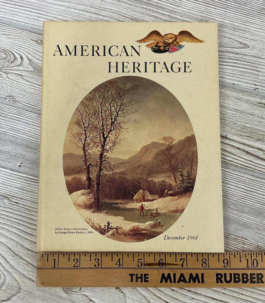 Lot of 6 Vintage “American Heritage” Hardcover History Books (Feb. 1964 - Dec. 1964) /sb
