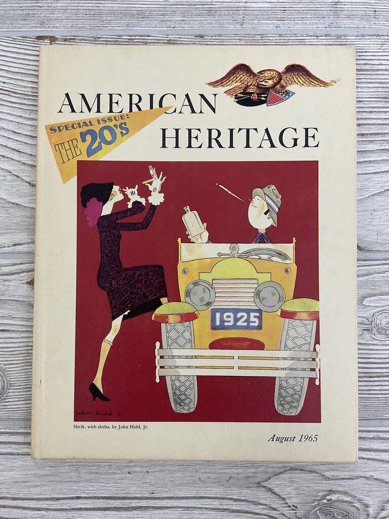 Lot of 6 Vintage “American Heritage” Hardcover History Books (Feb. 1965 - Dec. 1965) /sb