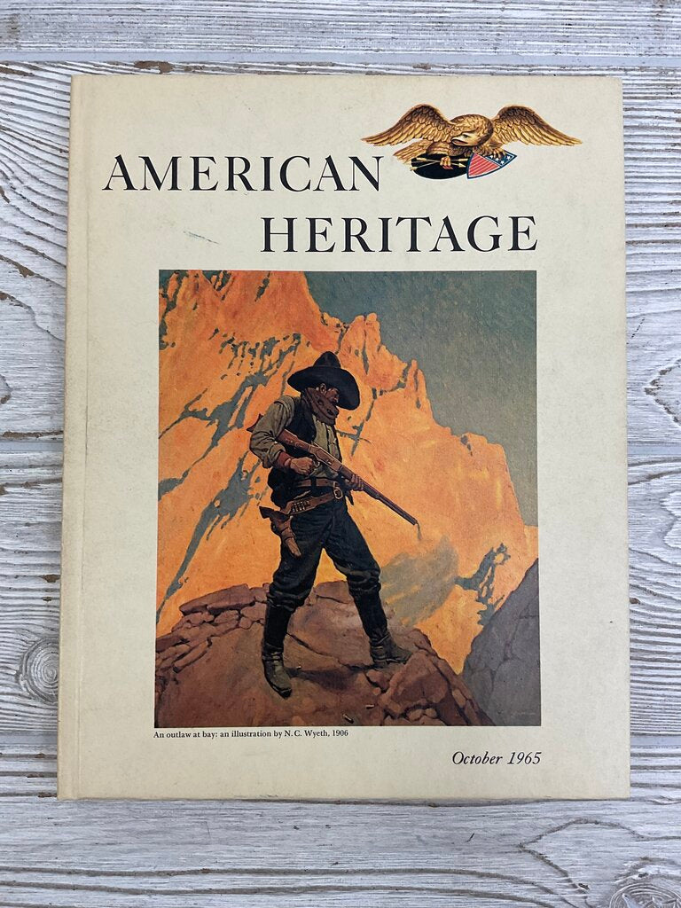 Lot of 6 Vintage “American Heritage” Hardcover History Books (Feb. 1965 - Dec. 1965) /sb