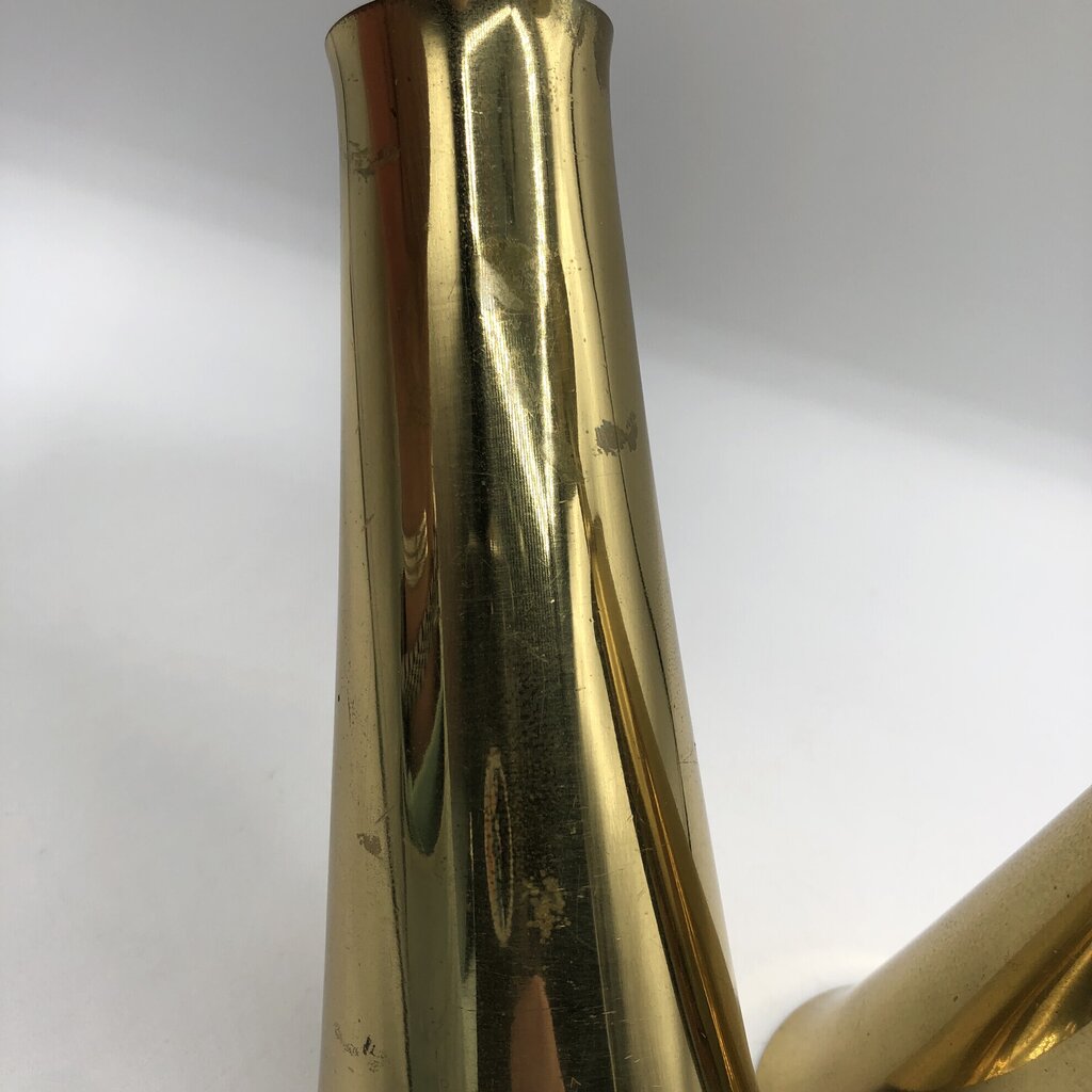 Pair 1950’s Jens Quistgaard Brass Candlesticks for Dan’s Denmark