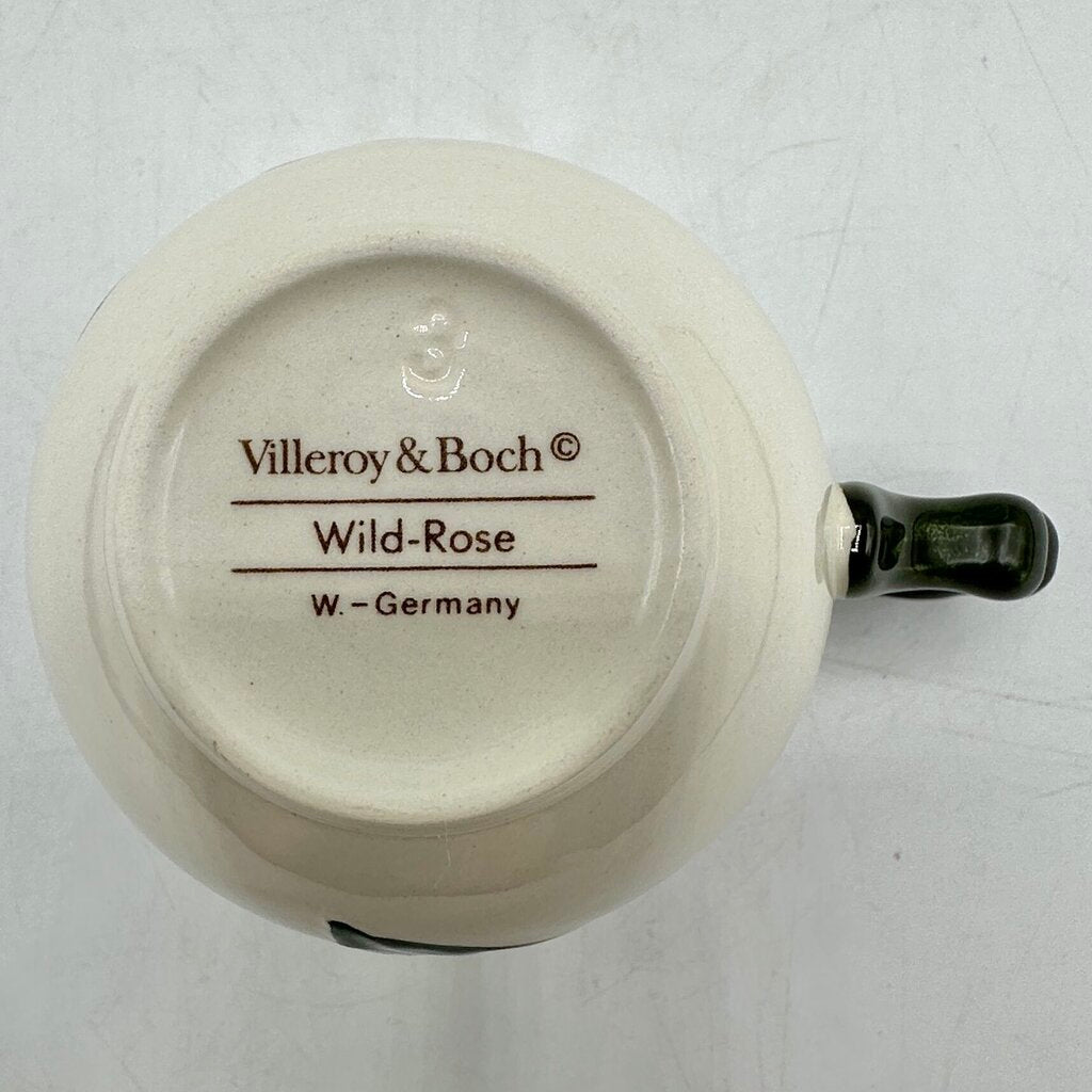 Villeroy & Boch Wild Rose Cup and Saucer Sets Made in Germany Set/4 /cb