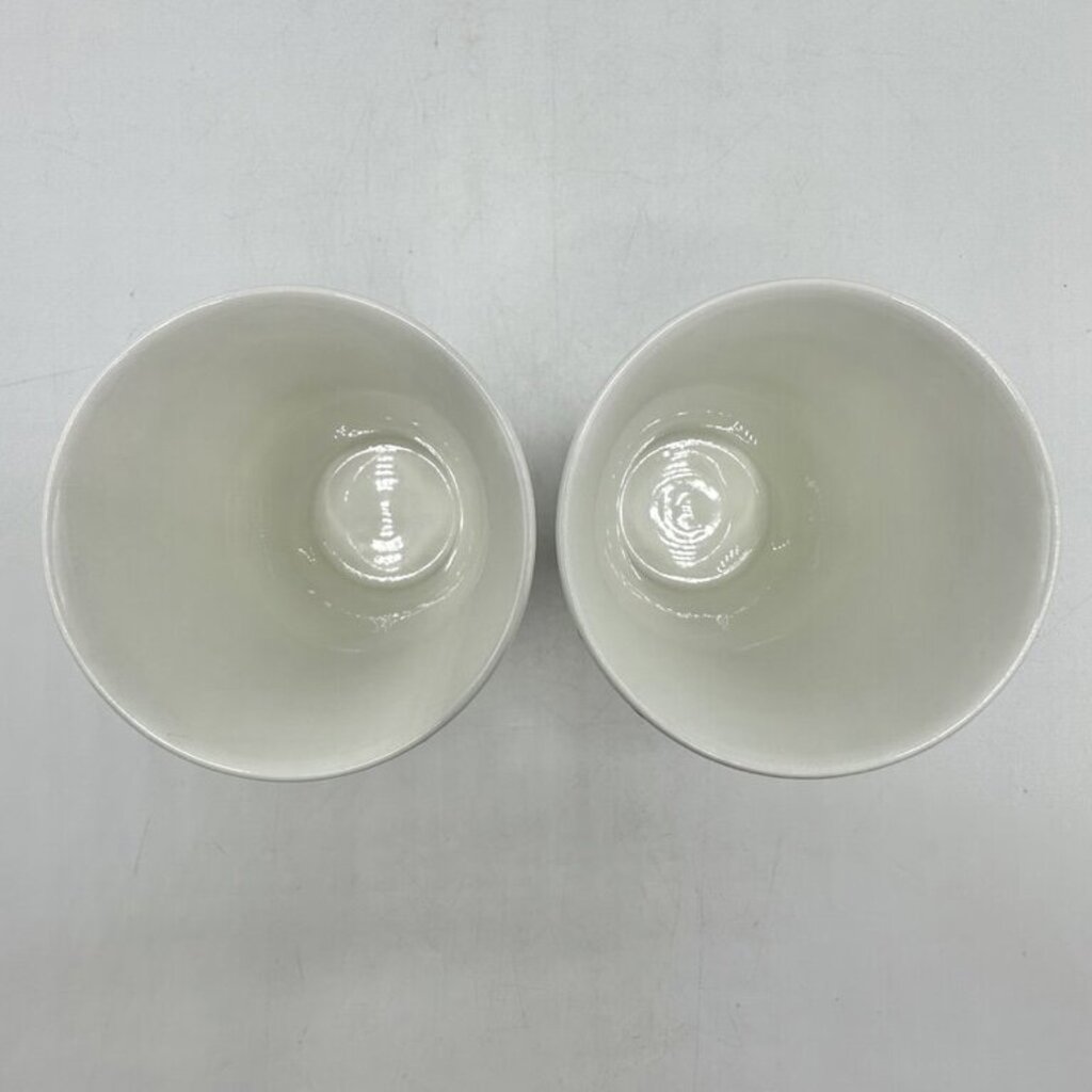 Set of 2 Portmeirion Botanic Garden Rhododendron Porcelain Bathroom Tumblers /cb