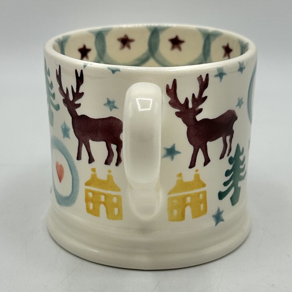 Emma Bridgewater Small Collectible Mug Christmas Brights Made In England /cb
