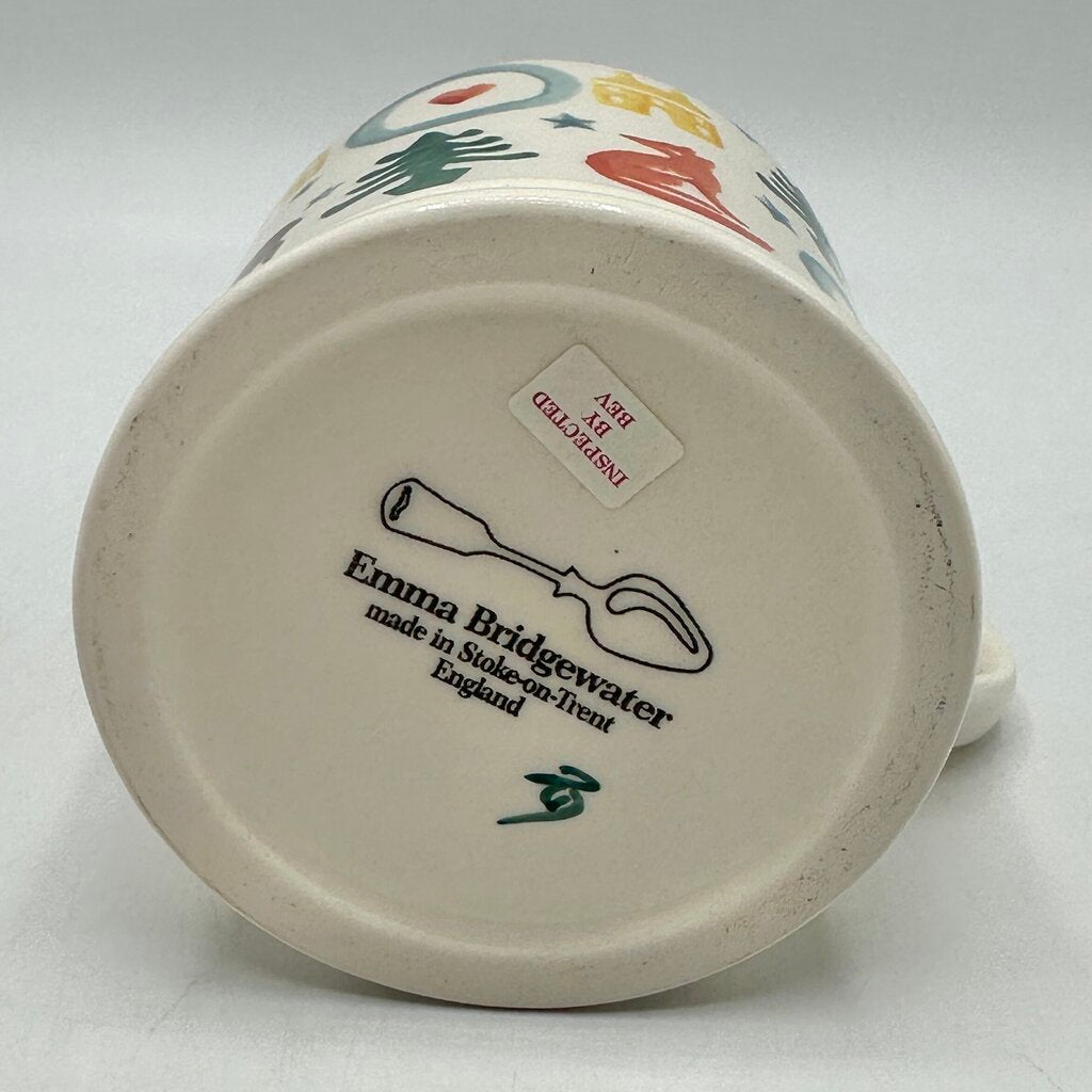 Emma Bridgewater Small Collectible Mug Christmas Brights Made In England /cb