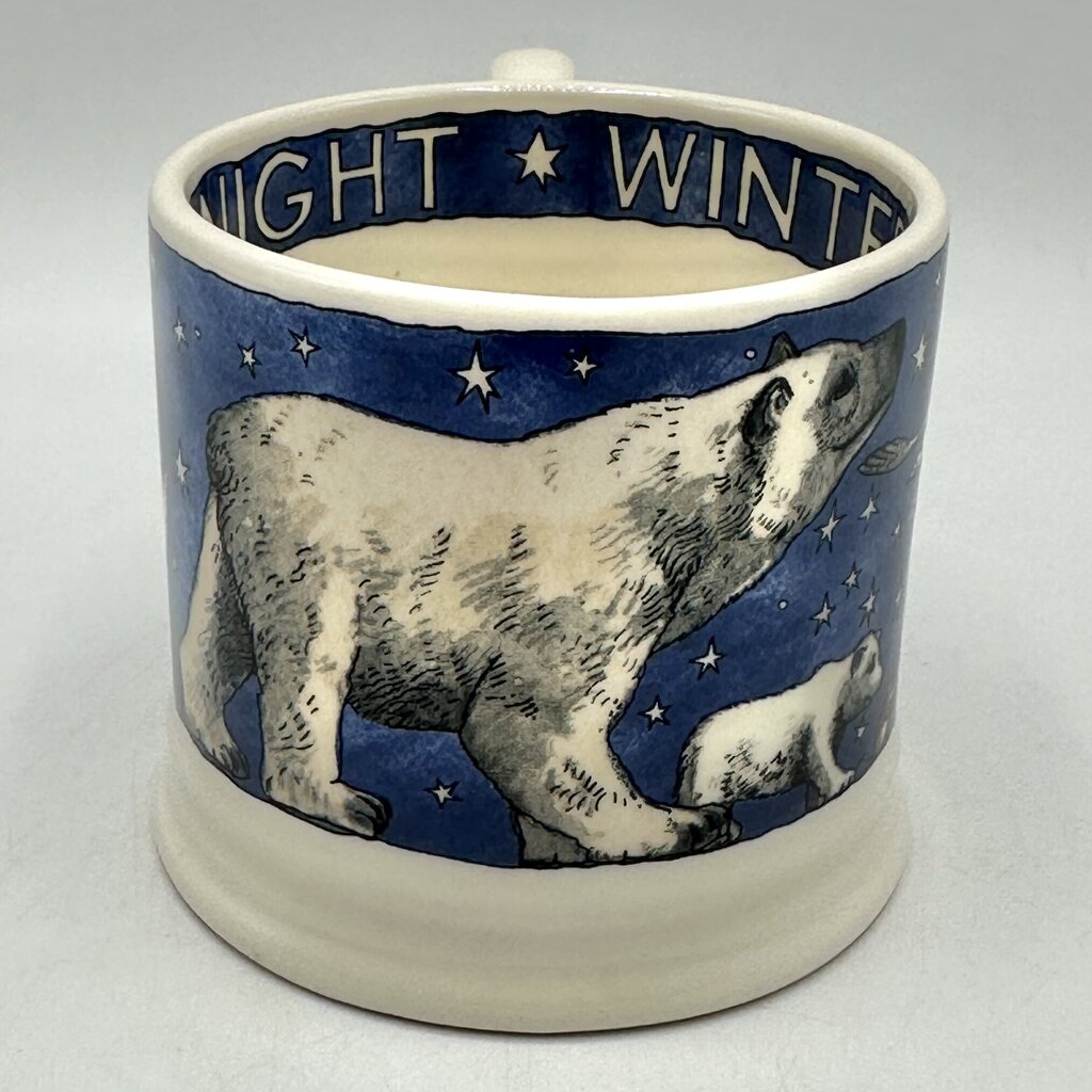 Emma Bridgewater Small Mug Winter Animals At Night Made In England /cb