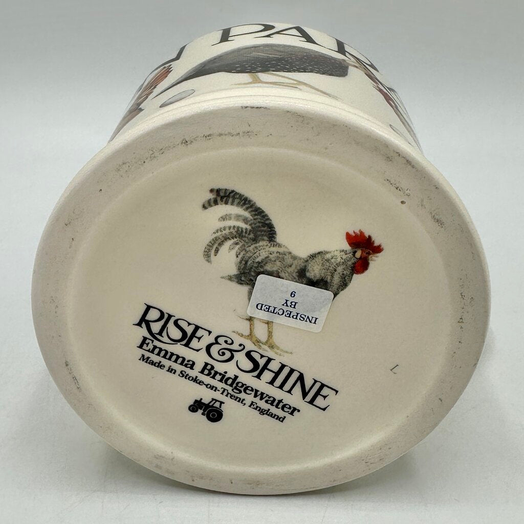 Emma Bridgewater Small Mug Rise & Shine Poultry on Parade Made In England /cb