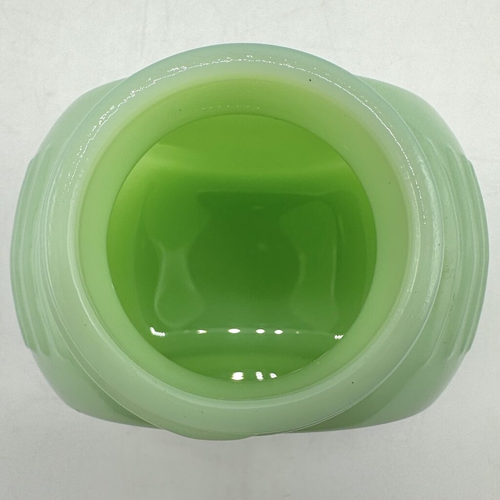 Vintage Mid Century Jadeite Drippings Bowl & Flour Shaker /cb
