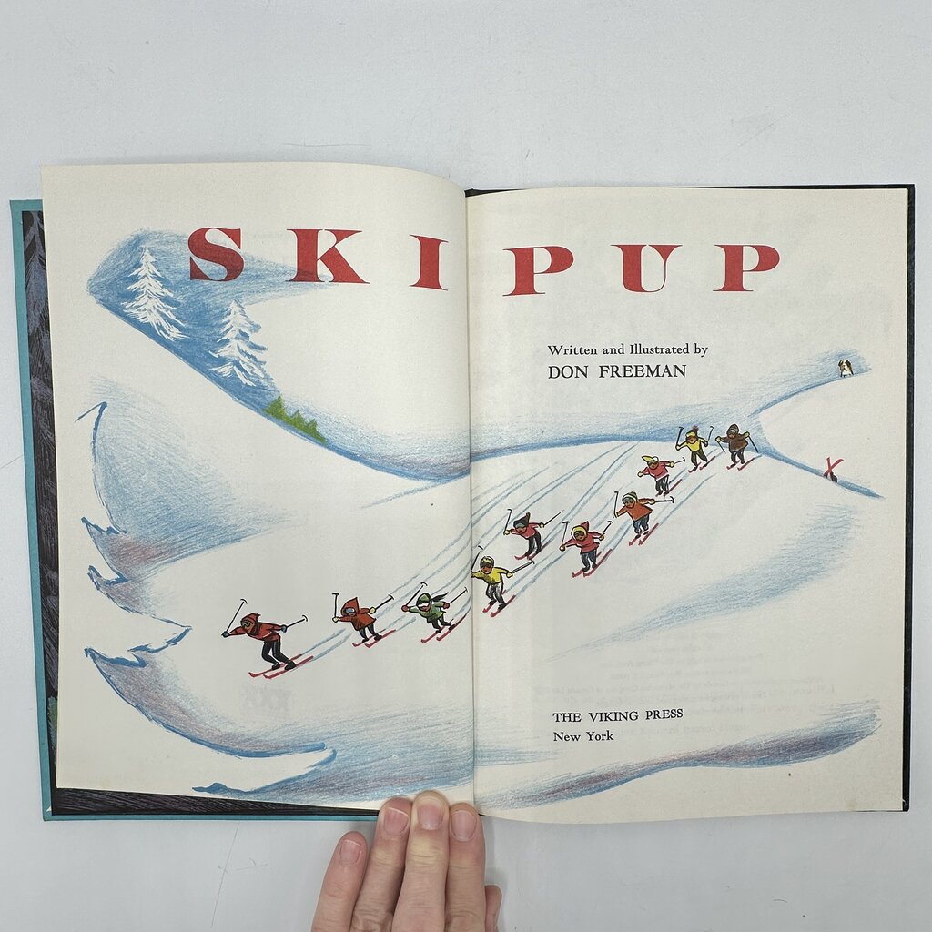 Ski Pup By Don Freeman 1963 Hardcover Children’s Book /cb