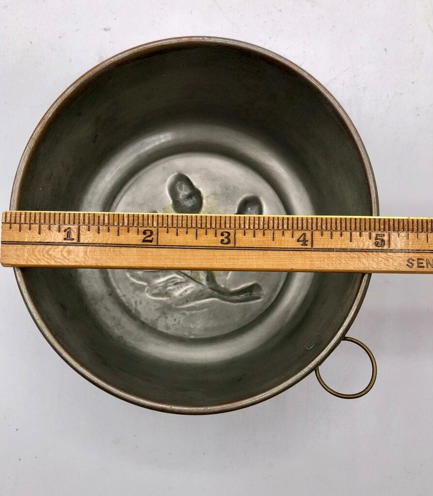 Vintage 5pc Copper Tin Lined Molds Made in Sweden /b