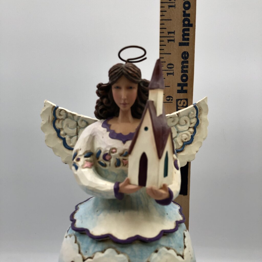 2006 Jim Shore “Blessed are the Faithful” Resin Angel Figurine /b