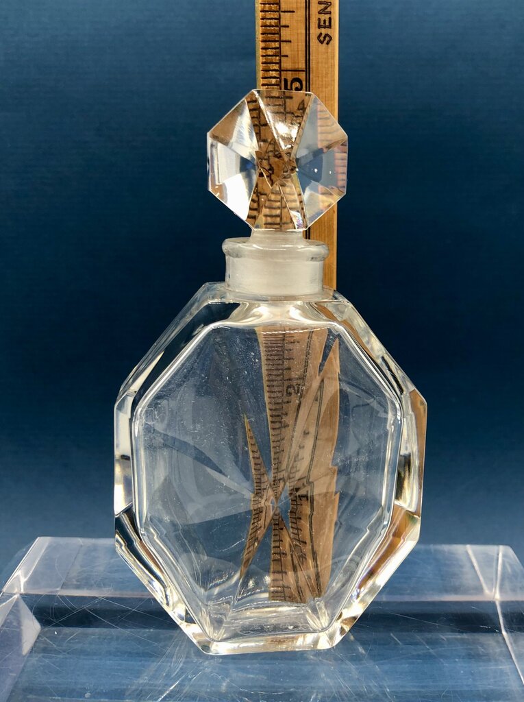 Vintage Baccarat France Crystal “Surrender” by Cairo Perfume Bottle /b