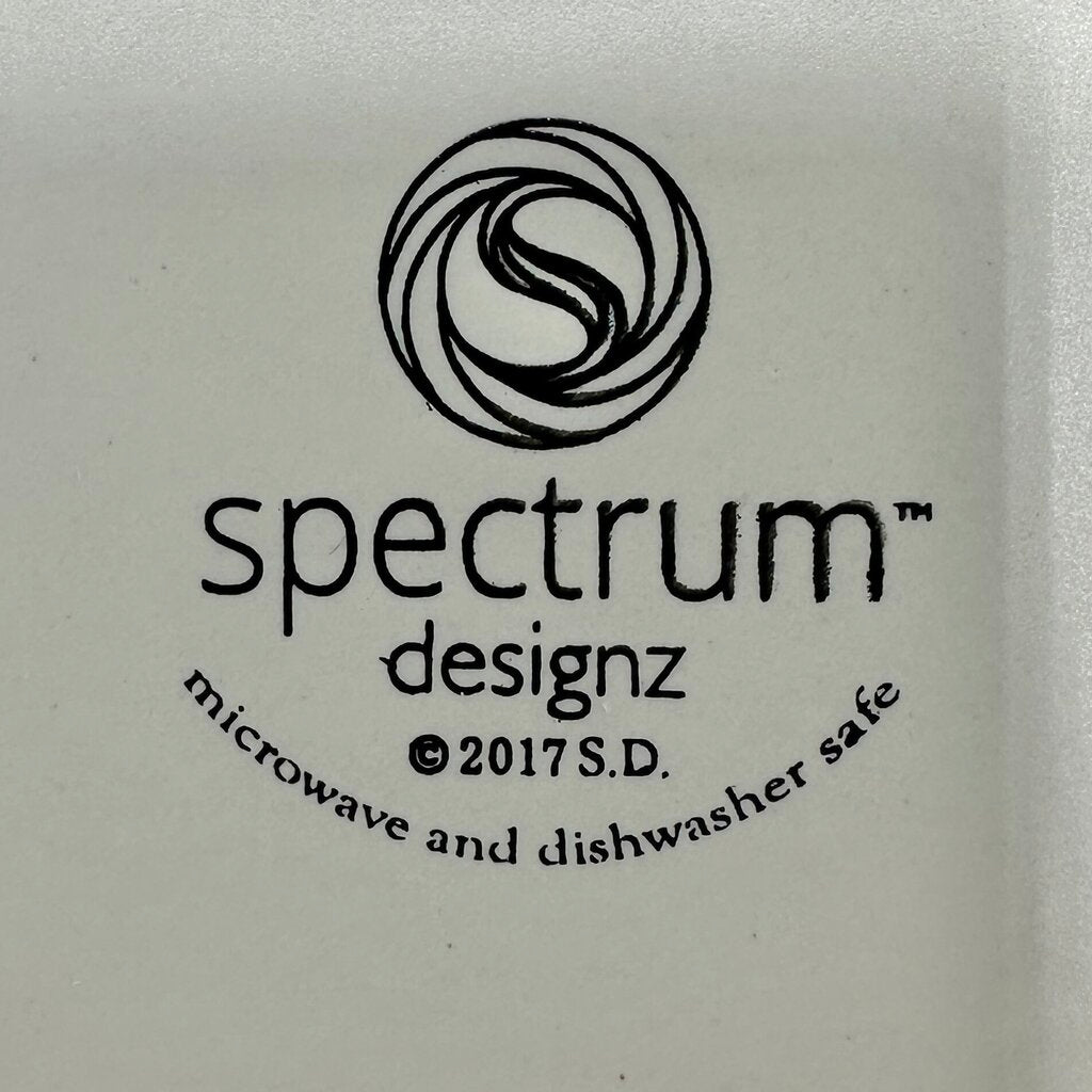 Eli & Ana Spectrum Designz 2017 Pumpkin Patch 6” Appetizer Plates Fall Halloween Thanksgiving Set of 4 /cb