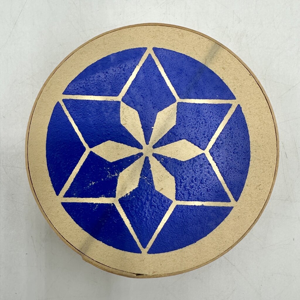 Vintage Expertic Original Erzgebirge Hand Made Wooden Snowflake Ornaments East Germany GDR Set of 6 /cb