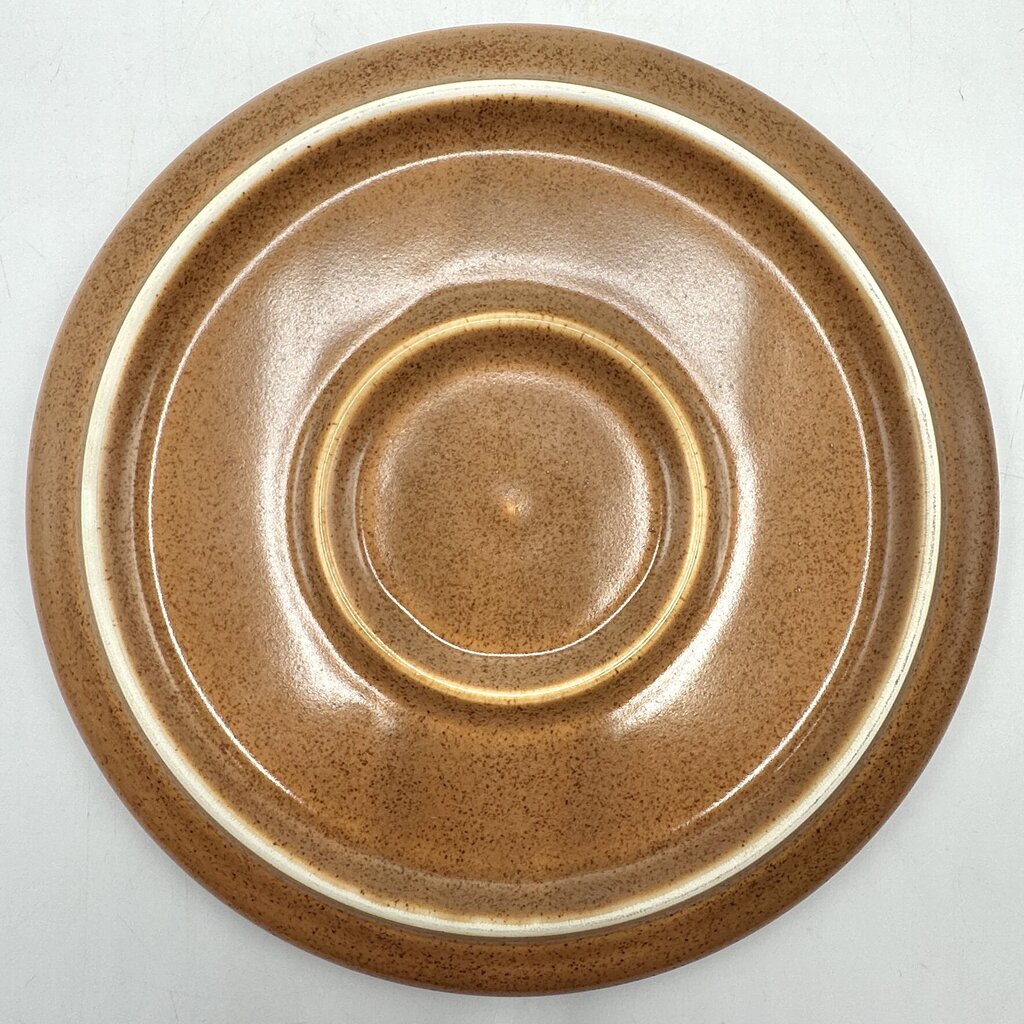 Vintage VEB Torgau POLDI Stoneware Covered Butter Dish & Cheese Plate 1970s East Germany /cb