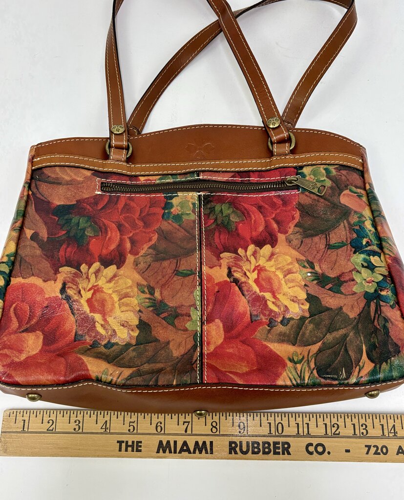 Patricia Nash Tote Bag Poppy Floral /j