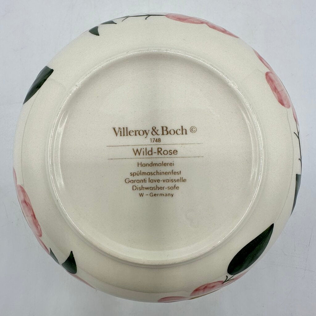 Villeroy & Boch Wild Rose 7” Round Vegetable Bowl Made In Germany /cb