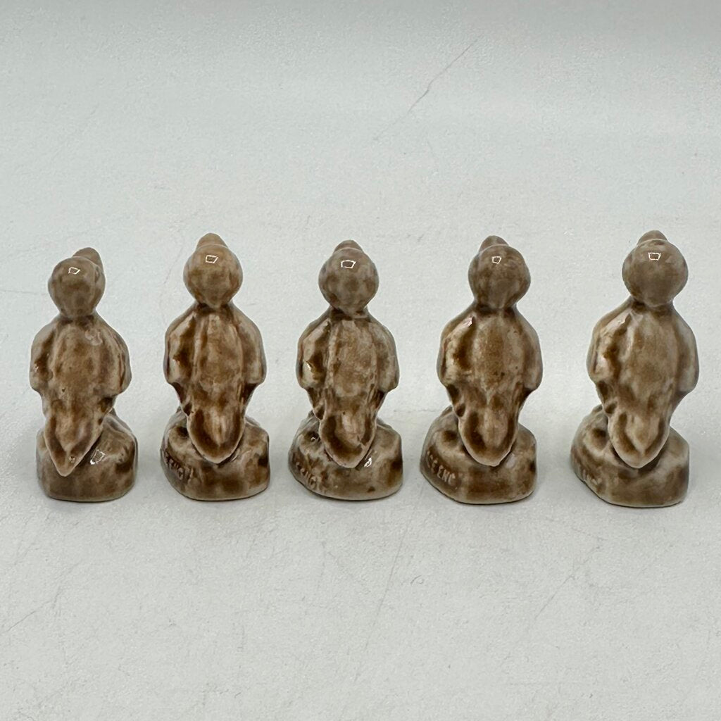 Lot of 24 Wade Whimsies Porcelain Animal Figurines Rose Tea England Duplicates /cb