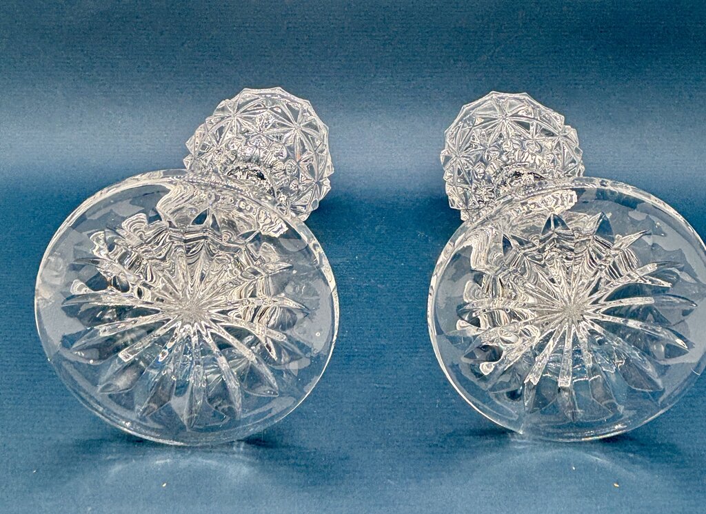 Pr of Vtg Hofbauer Byrdes Candle Stick Holder /j