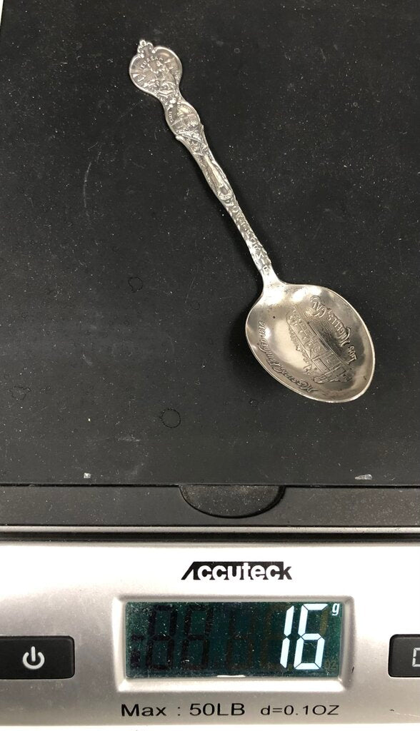 Antique Joseph Mayer & Bros. Sterling Silver California Souvenir Spoon /b