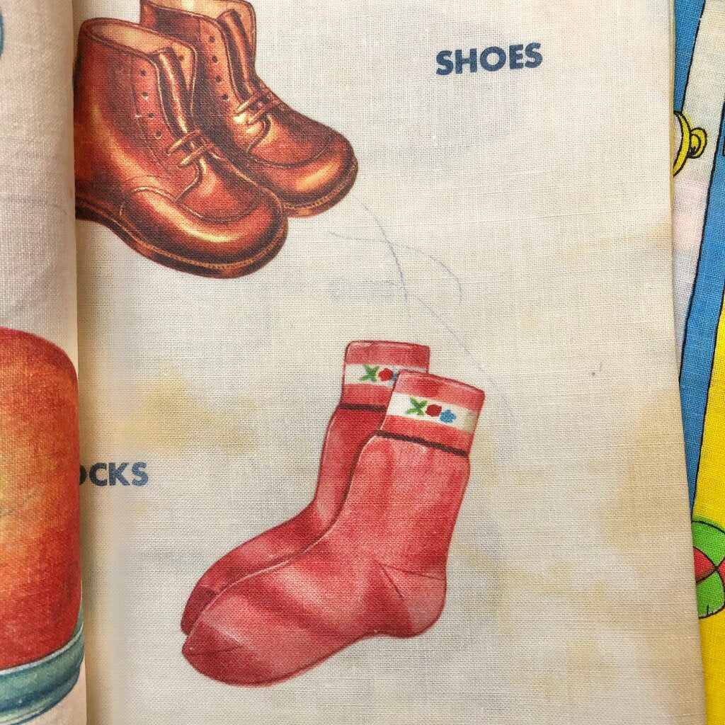 5 Vintage 1970’s Cloth Baby Reading Books /b