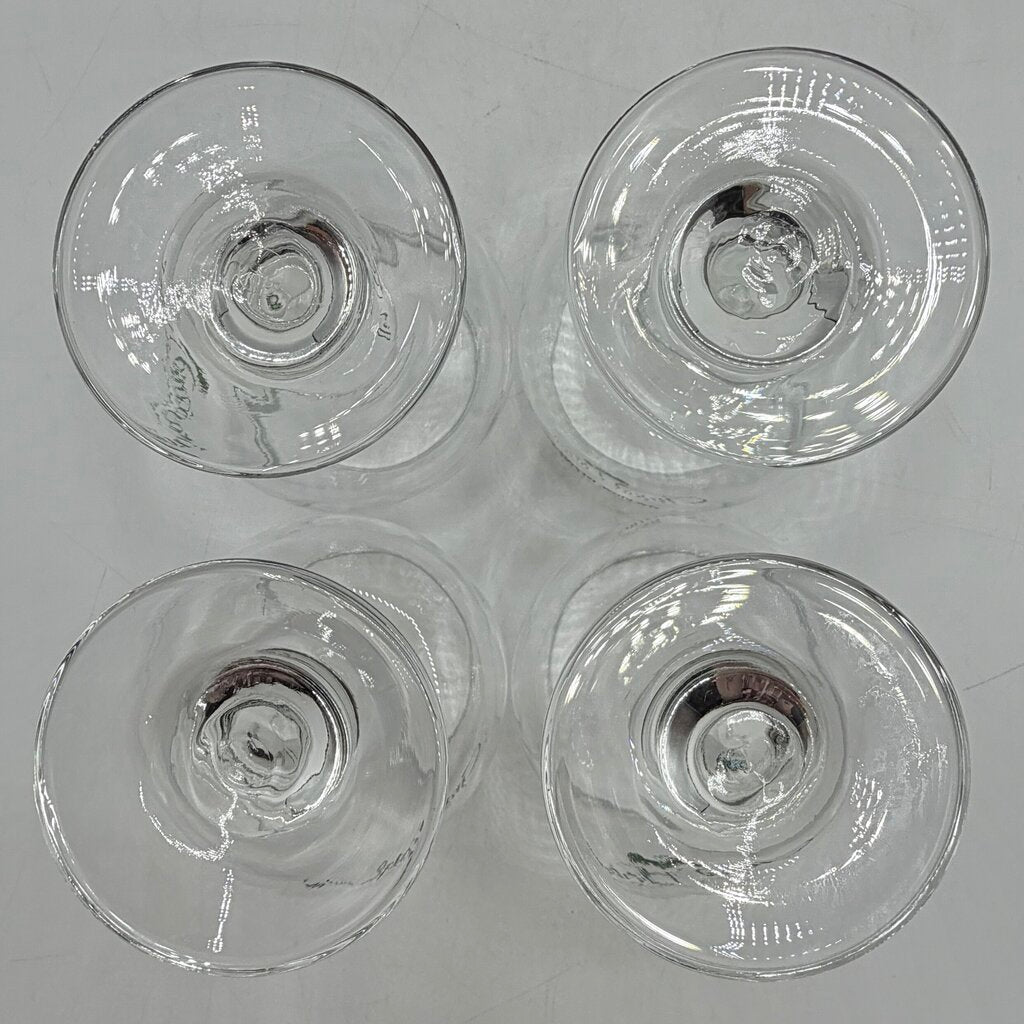 Vintage Grand Hotel Mackinac Island Michigan Brandy Snifters Set of 4 Souvenir Glassware /cb
