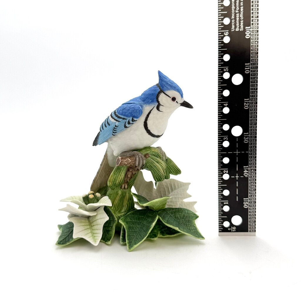 VTG Lenox Limited Edition Christmas Blue Jay Porcelain Figurine
