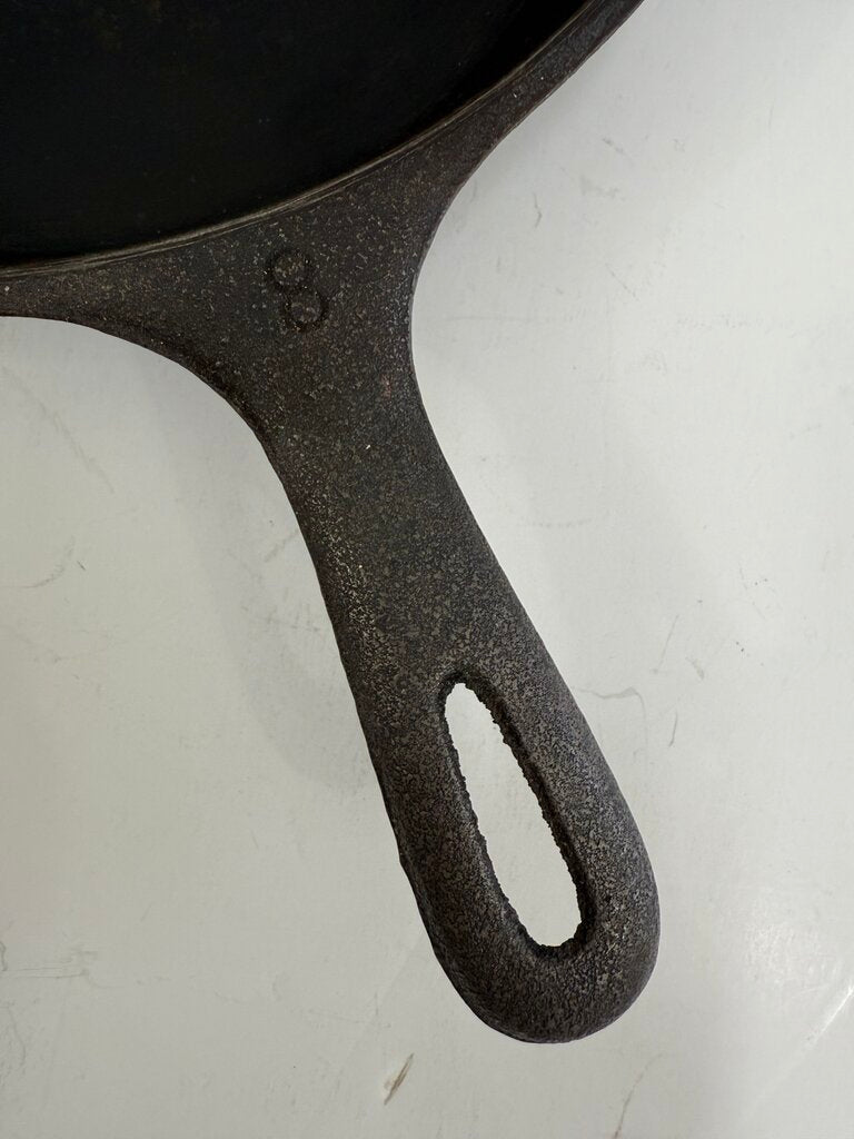 Vintage Wagner Ware Cast Iron #8 Skillet 10 1/2 USA /rw