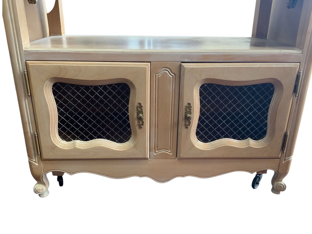 Cream Serving Buffett Drop Leaf Sides