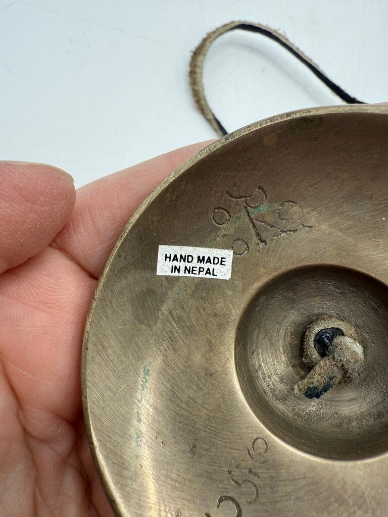 Tibetan Brass Tingsha Cymbals made in Nepal /ro
