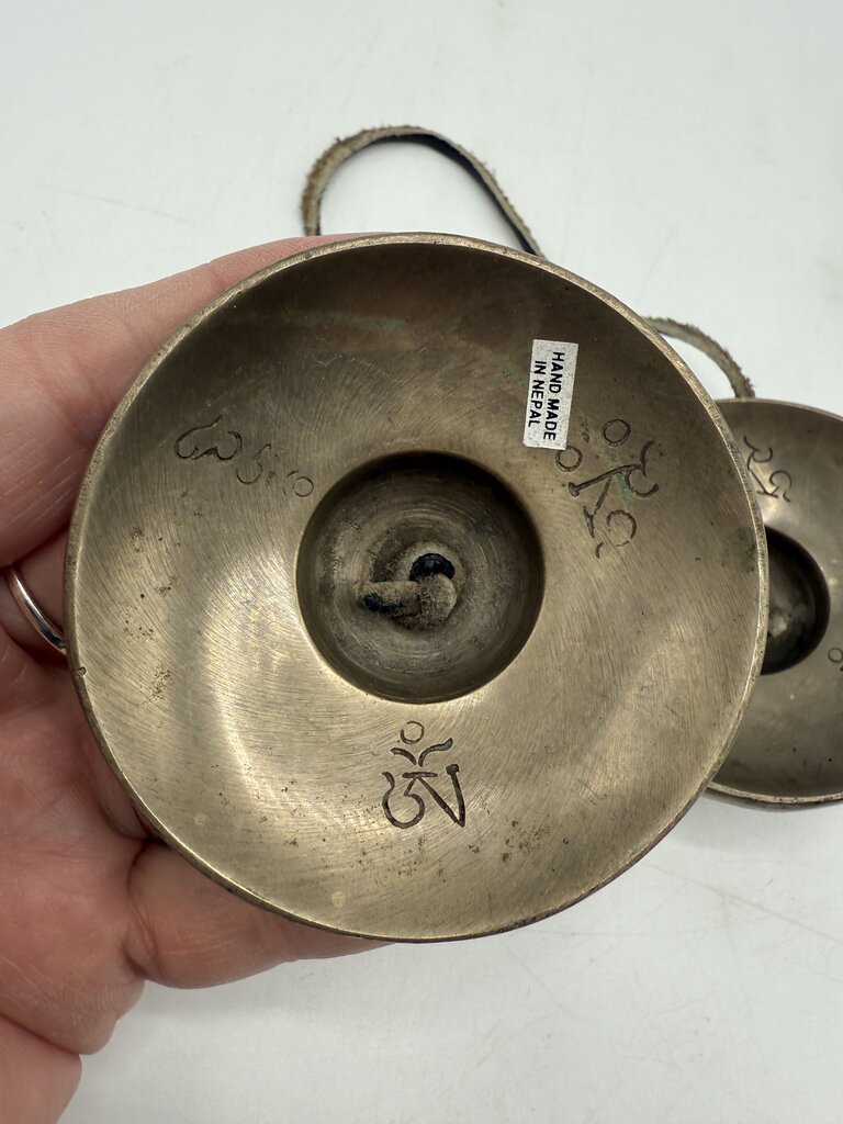 Tibetan Brass Tingsha Cymbals made in Nepal /ro