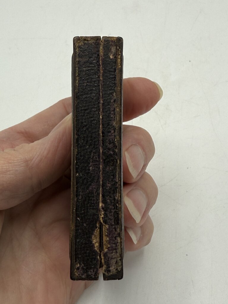 Antique Ambrotype Glass Plate Photograph of Man in Case /ro