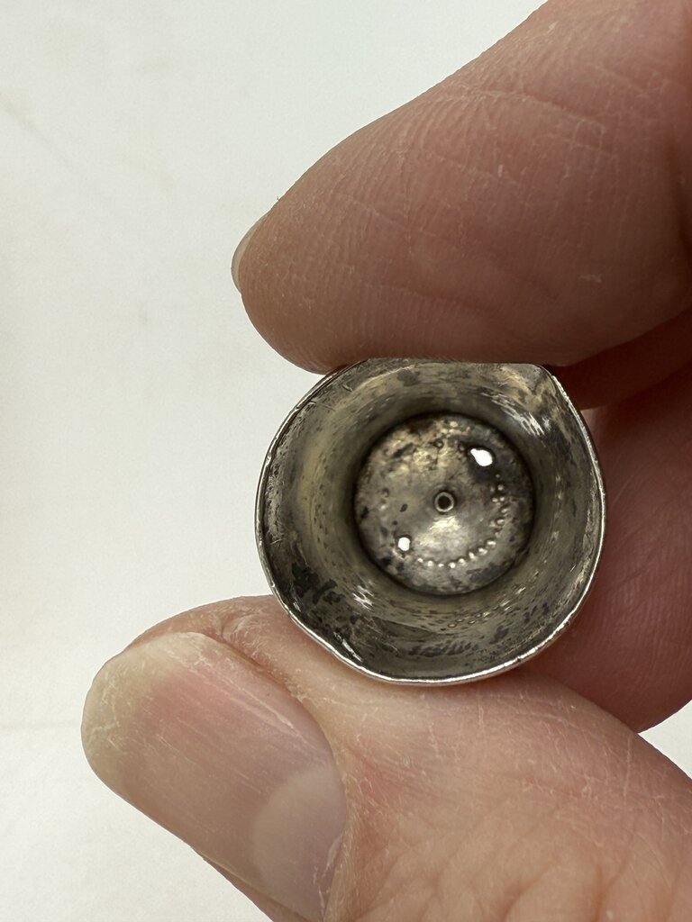 Antique Sterling Silver Sewing Thimble size 10 /ro