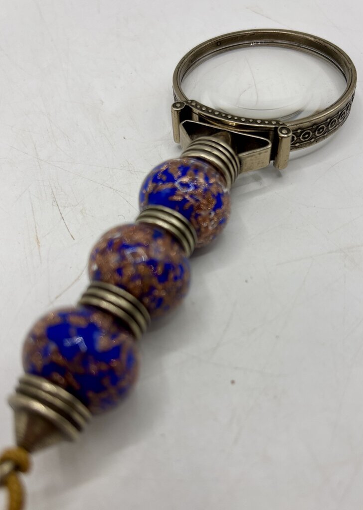 Letter Opener & Magnifying Glass Set Murano Glass /j