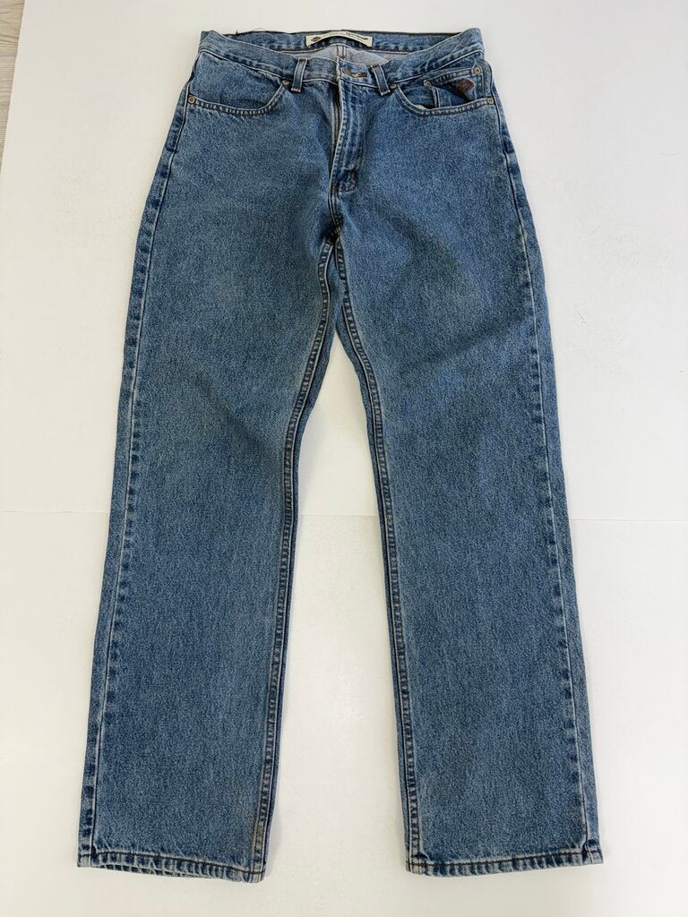 VTG Harley Davidson Blue Denim Mens Jeans 33x34 /rb
