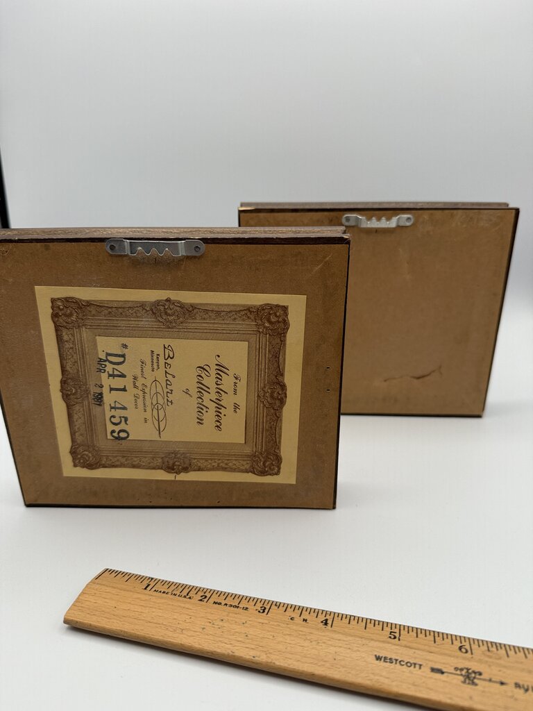 Masterpiece Collection of 2 Framed Andres Orpinas Art Prints /ro