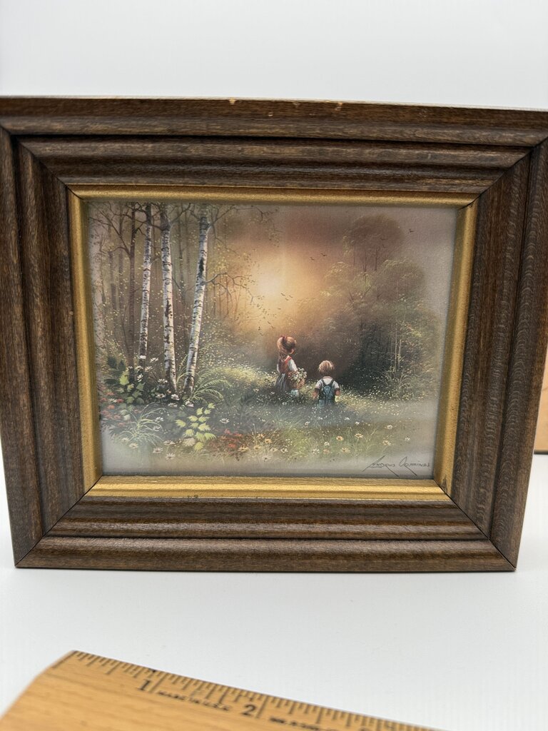 Masterpiece Collection of 2 Framed Andres Orpinas Art Prints /ro