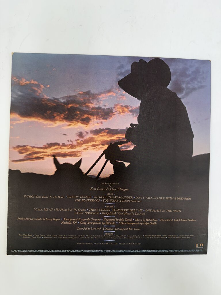 Vintage Kenny Rogers Vinyl Record Album “Gideon” /ro