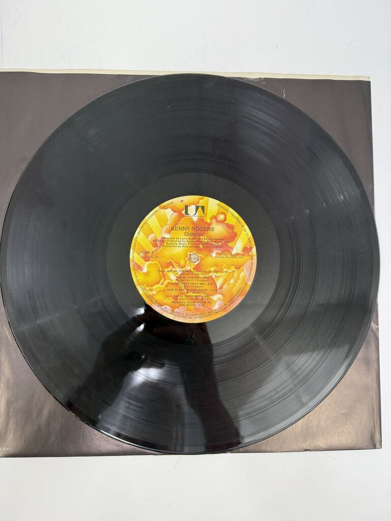 Vintage Kenny Rogers Vinyl Record Album “Gideon” /ro