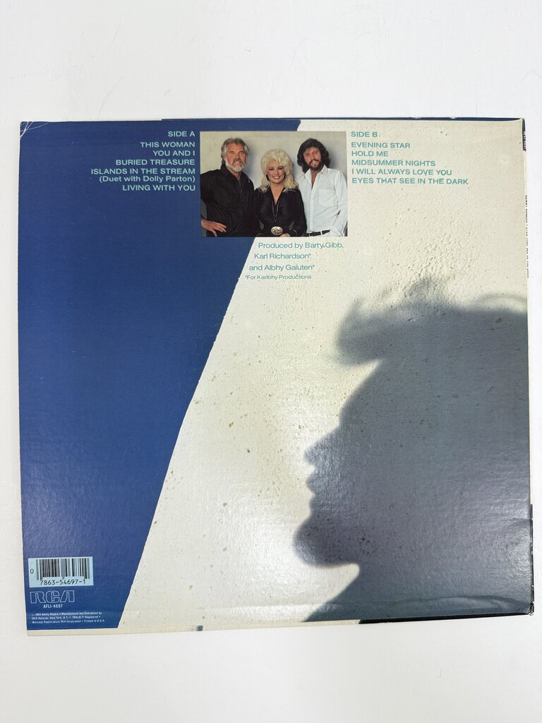 Vintage 1983 Kenny Rogers Record “Eyes That See In the Dark” /ro