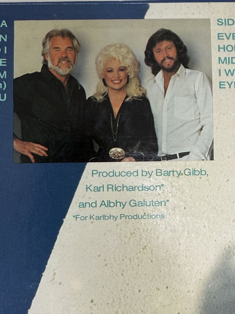 Vintage 1983 Kenny Rogers Record “Eyes That See In the Dark” /ro