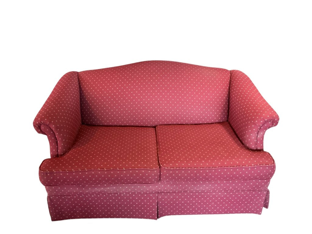 Red Loveseat