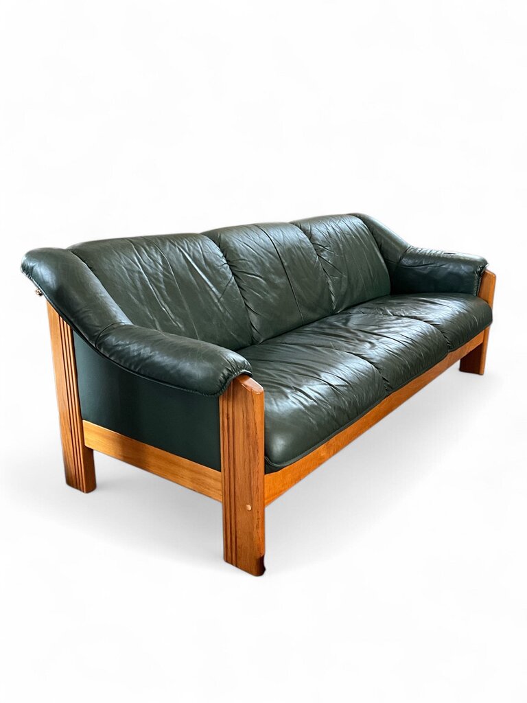 Scandinavian Leather Couch