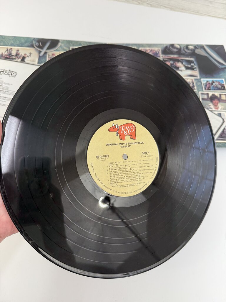 VTG Sound Track Vinyl Double Albums - Grease & Saturday Night Fever /rb