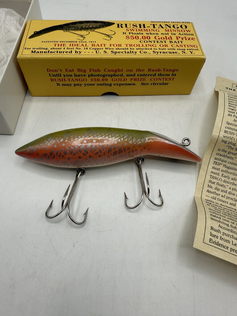 2000 Rush-Tango Limited Edition Fishing Lure in Box /roh