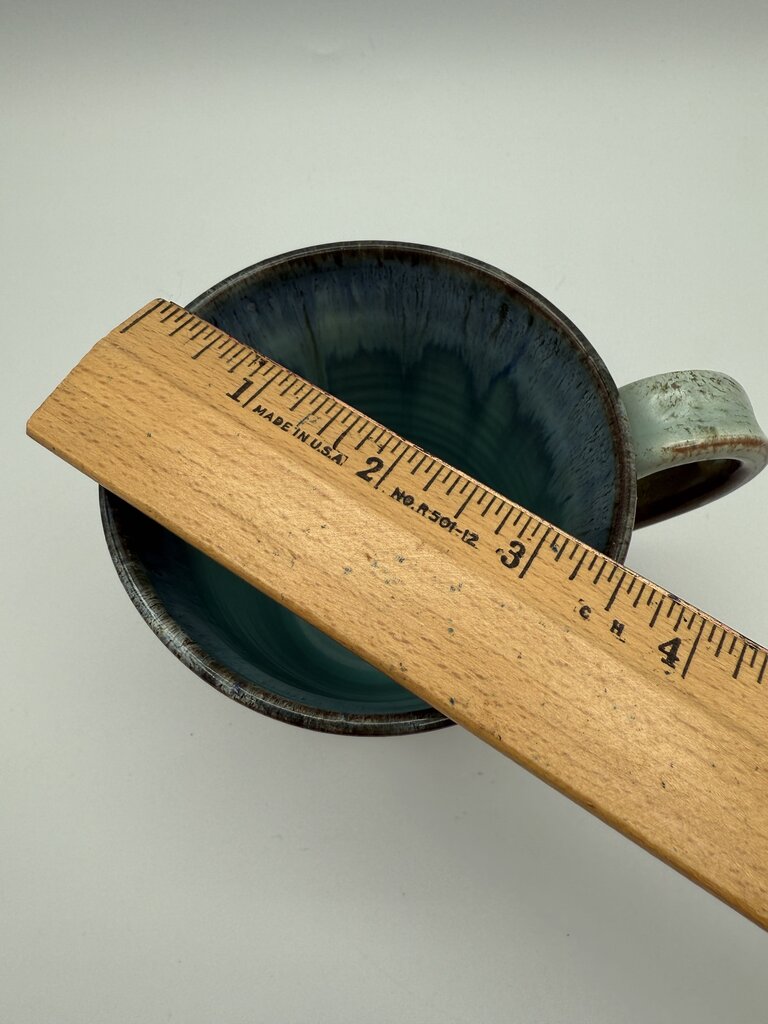 VTG Merritt Island Potters Drip Glaze Coffee/Tea Mug /roh