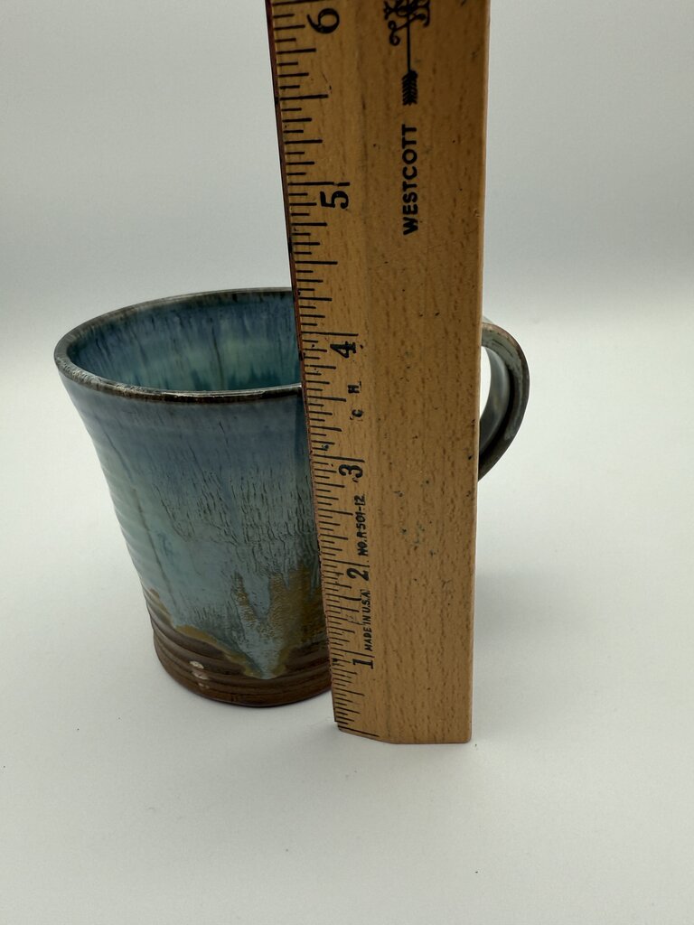VTG Merritt Island Potters Drip Glaze Coffee/Tea Mug /roh