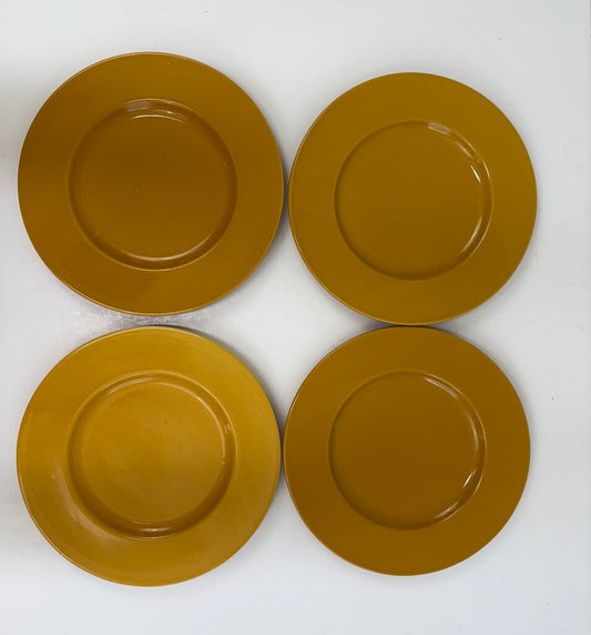Williams-Sonoma Charger Plate Dijon Yellow Set of 4 /rb