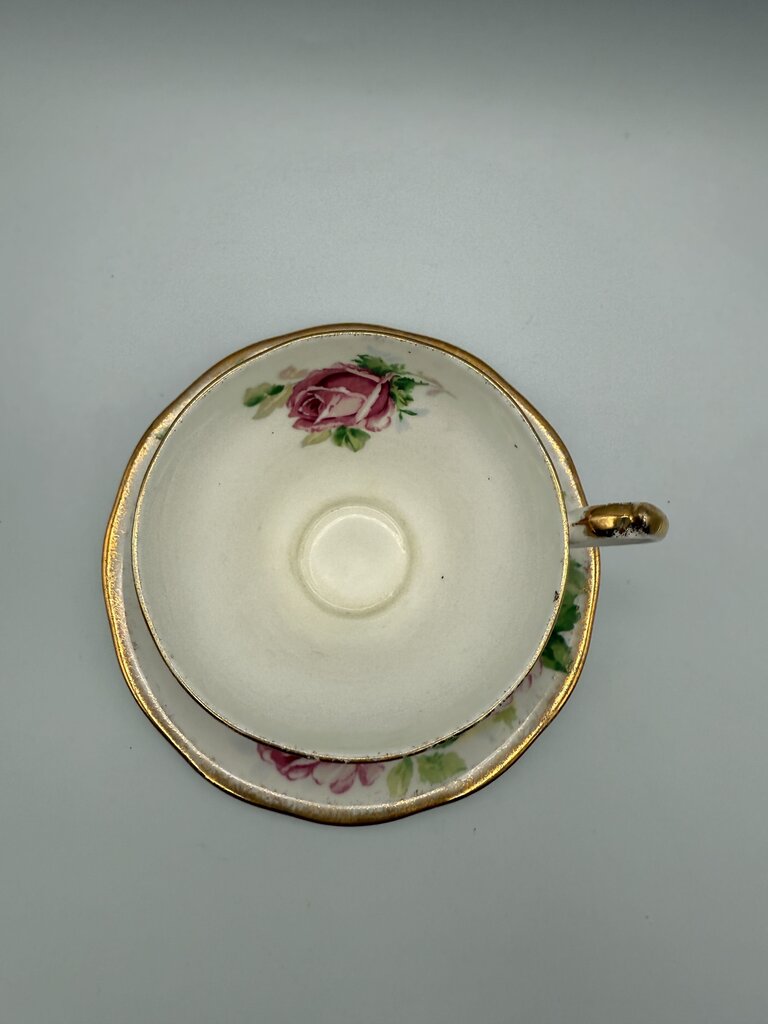 2 Fine Bone China Tea Cup & Saucer Set Made in England /rb