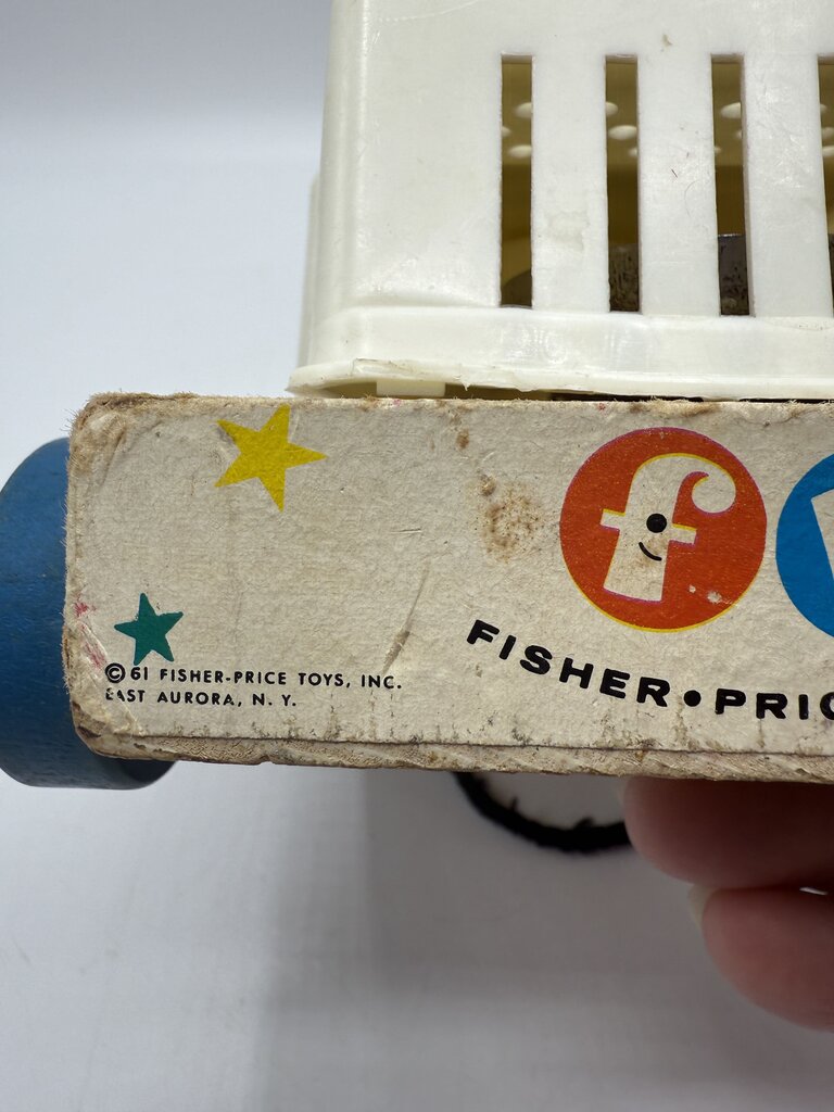 VTG 2 Fisher Price Pull Toys Phone Xylophone Working /rb